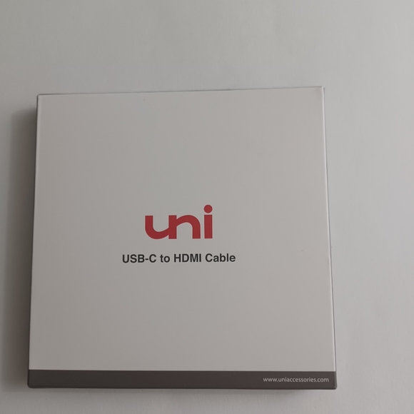 UNI NEW USB-C To HDMI Cable With Box -4K -6 Feet -XPS 15 - Picture 7 of 7